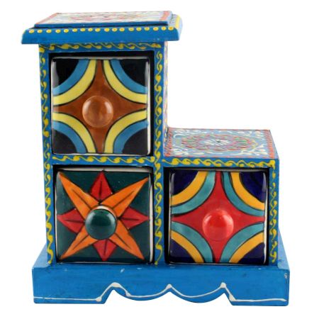 Spice Box Masala Rack Container Gift Items 
